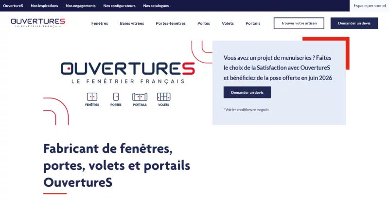 OuvertureS - Le Fenêtrier Français
