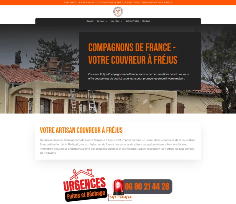 Couvreur Fréjus - Compagnons de France